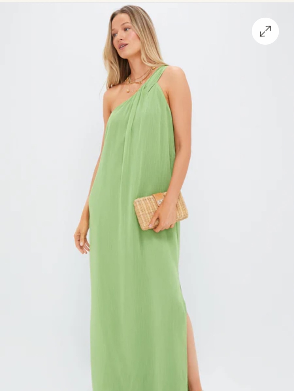 Tuckernuck Pistachio Green Soleil Gown
